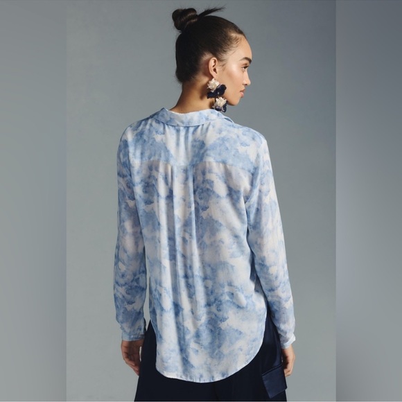 NWT Anthro Cloth & Stone Blouse - Picture 3 of 6